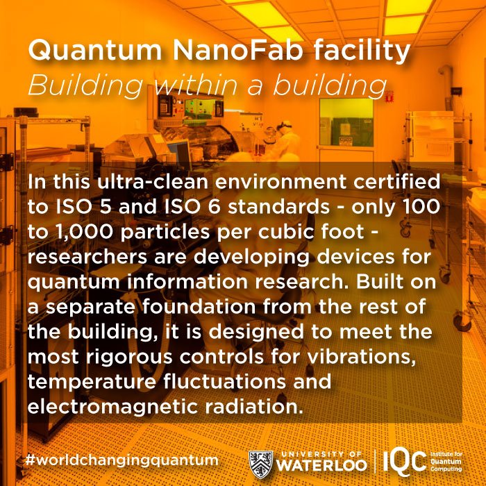 QuantumIQC's tweet photo. IQC's @GWR Smallest National Flag was made here! #worldchangingquantum https://t.co/7Axmhek9iH