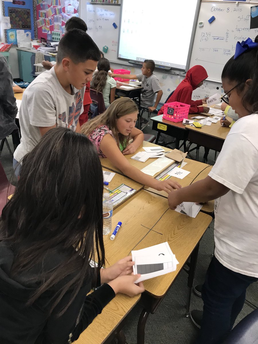 PeatCallie's tweet photo. Percents, decimals, and fractions oh my! Clothesline math fun!! #bcsd #thornerthunder @LeiAnn60 #mathisfun #bcsdmath https://t.co/hlwK3JiVo5