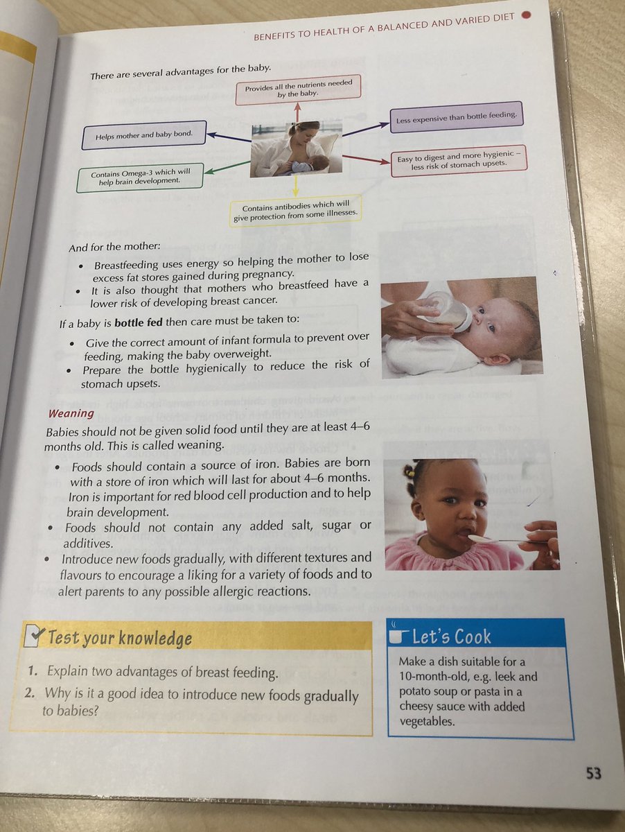 Delighted to see this at the school open evening in food tech dept! Early  learning in #infantnutrition #normalisebreastfeeding
@KingsParkSec 👏🏻👏🏻👏🏻 great public health message for your pupils.