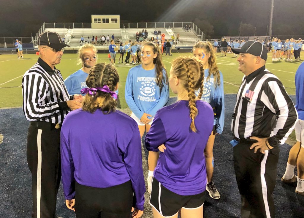 BCHS_SDE's tweet photo. The Powderpuff Captains! https://t.co/LWmCFoCe4C