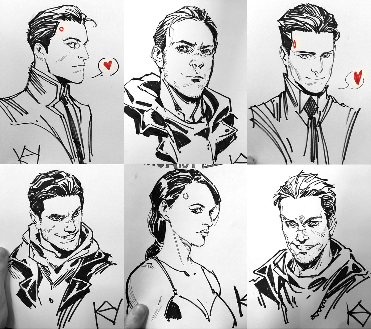 ComicConRussia sketches 