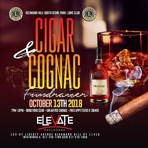 HitlallRomeo's tweet photo. The #RHSOP #Lions Club &amp; #Elevate Lounge invite you to share an evening of elegance with like minded connoisseurs of fine #Cigars &amp; Cognac!The RHSOP Lions Club &amp; #Elevate Lounge invite you to share an evening of elegance with like minded connoisseurs of fine #Cigars &amp; #Cognac! https://t.co/eCwwH3VWP3