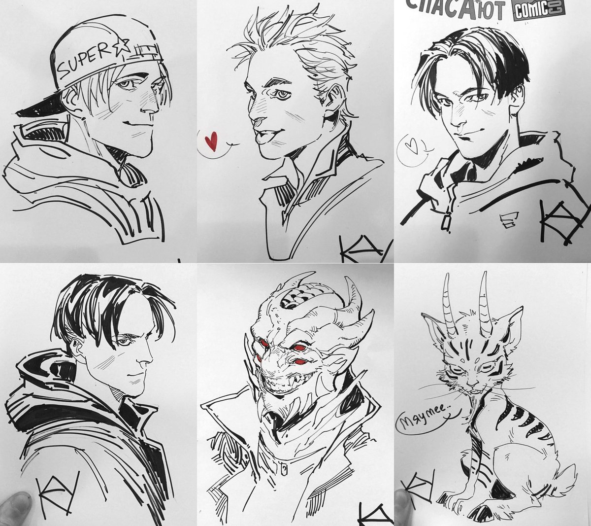 ComicConRussia sketches part 2 