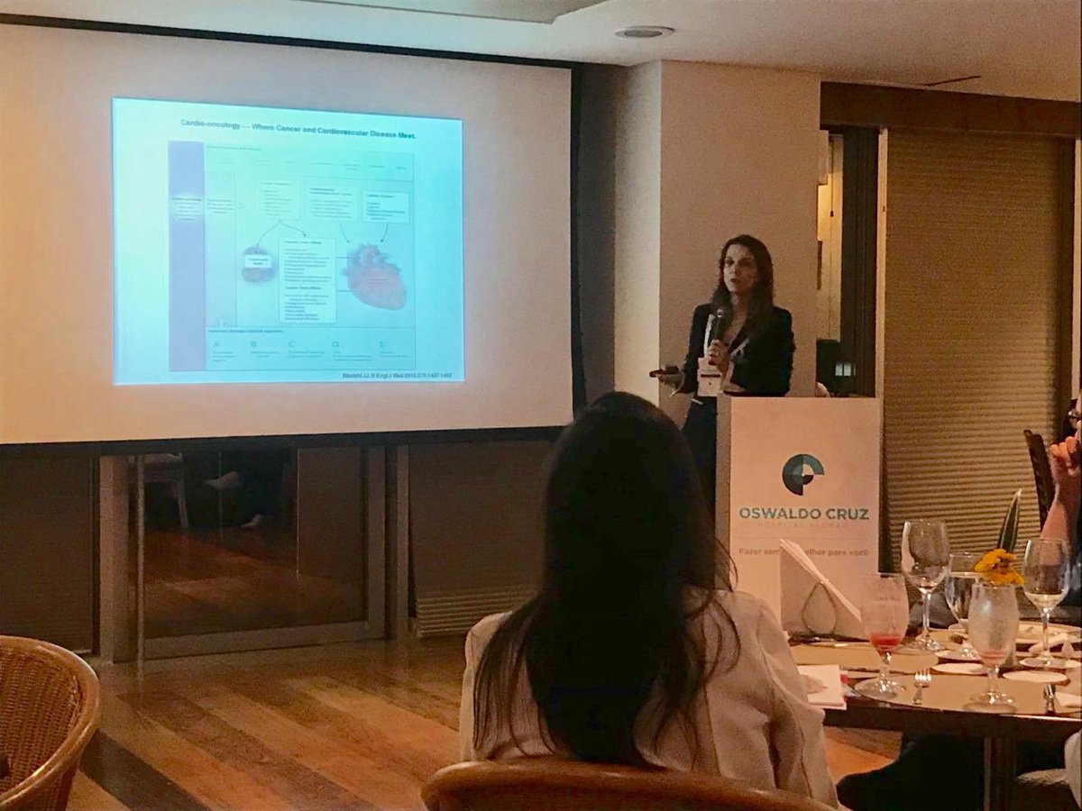monicaAGrinberg's tweet photo. #CardioOncology Symposium Oswaldo Cruz Hospital. @md_arianemacedo @SuSiqueira https://t.co/FwVZNqbn9P