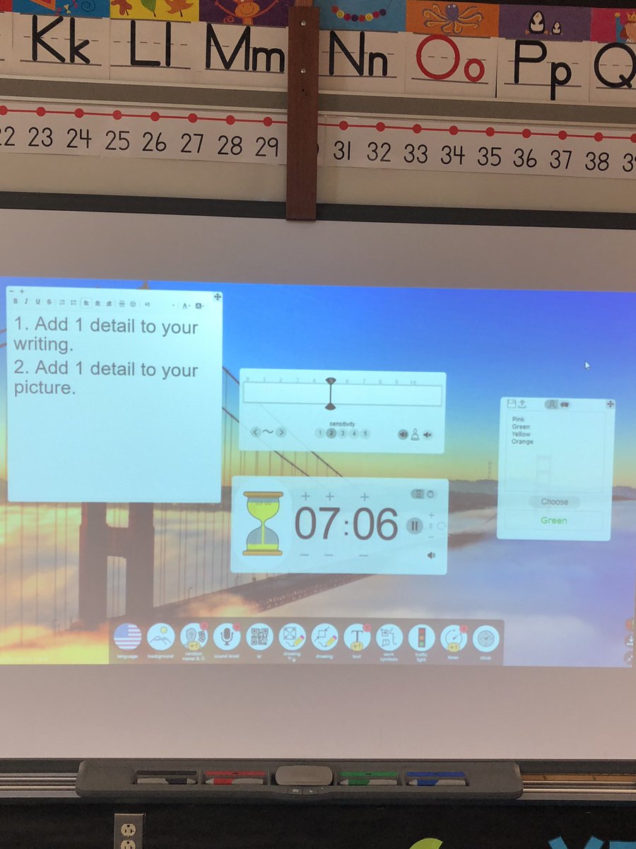 Have you tried Classroomscreen.com yet? It’s a game changer! One screen with so many useful widgets! Add directions, a timer, noise meter, and so many more quick tools with just a few clicks. #cbsdtech