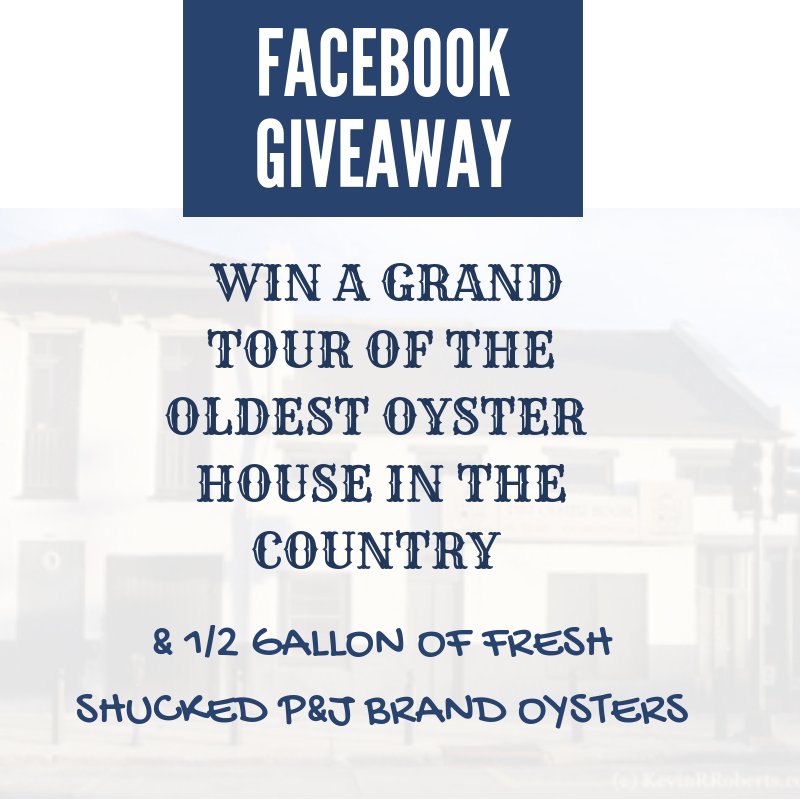 Follow this link to our Facebook page for a chance to WIN 
facebook.com/P-J-Oyster-Com…

#oysterlover #neworleans #oysterseason #NOLA #PandJoysters #weloveoysters #giveaway #october #win #oystersinneworlenas