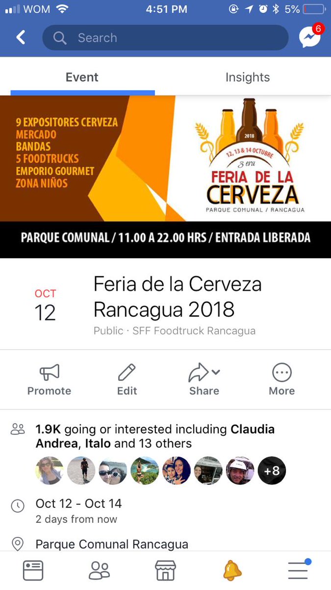 Vas a pagar para entrar a un evento con las mejores cervezas y food trucks de la Región??? Nooo
Este evento es con entrada liberada y bandas en vivo. Esta imperdible.
Este fin de semana en parque comunal de Rancagua..