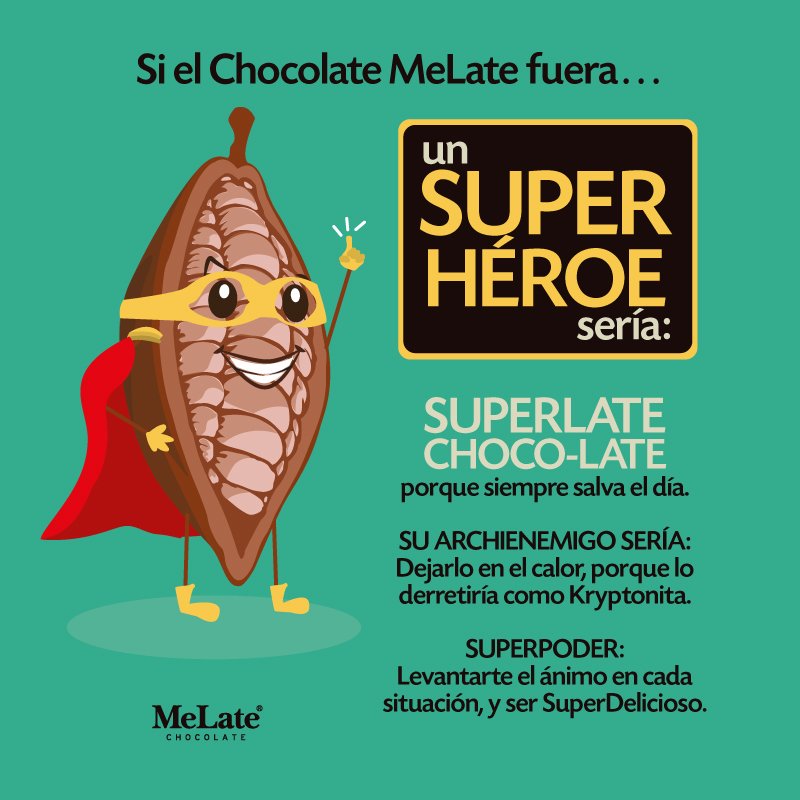 MeLateChocolate's tweet photo. ¿Qué pasaría si...? #MeLateChocolate fuera...

Deja volar tu #imaginación y cuéntanos qué #Superhéroe sería tu #Chocolate favorito y por qué.
.
Si una idea nos vuela la cabeza puede haber un premio involucrado. 😎 😍 😘🍬 🍫
.
.
#Melate #Halloween #Disfraz #Miercoles #Chocolate https://t.co/Sj2CzJ1bI4