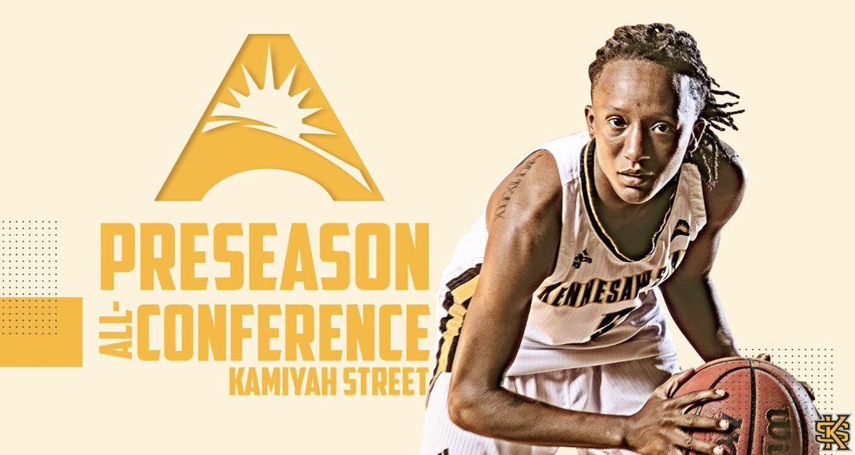headcoachead's tweet photo. Congratulations to @_Lex1022 and  @kamiyah_ballin on being named to the @ASUNWBB Preseason All-Conference team

✌🏾Players from #OurFirstClassFirstClass

✌🏾In State kids 🍑 (only the best stay in state)

Great job on the recruiting trail @KSUOwlsWBB staff 🙌🏾👏🏾 https://t.co/2U3U1KjVZL