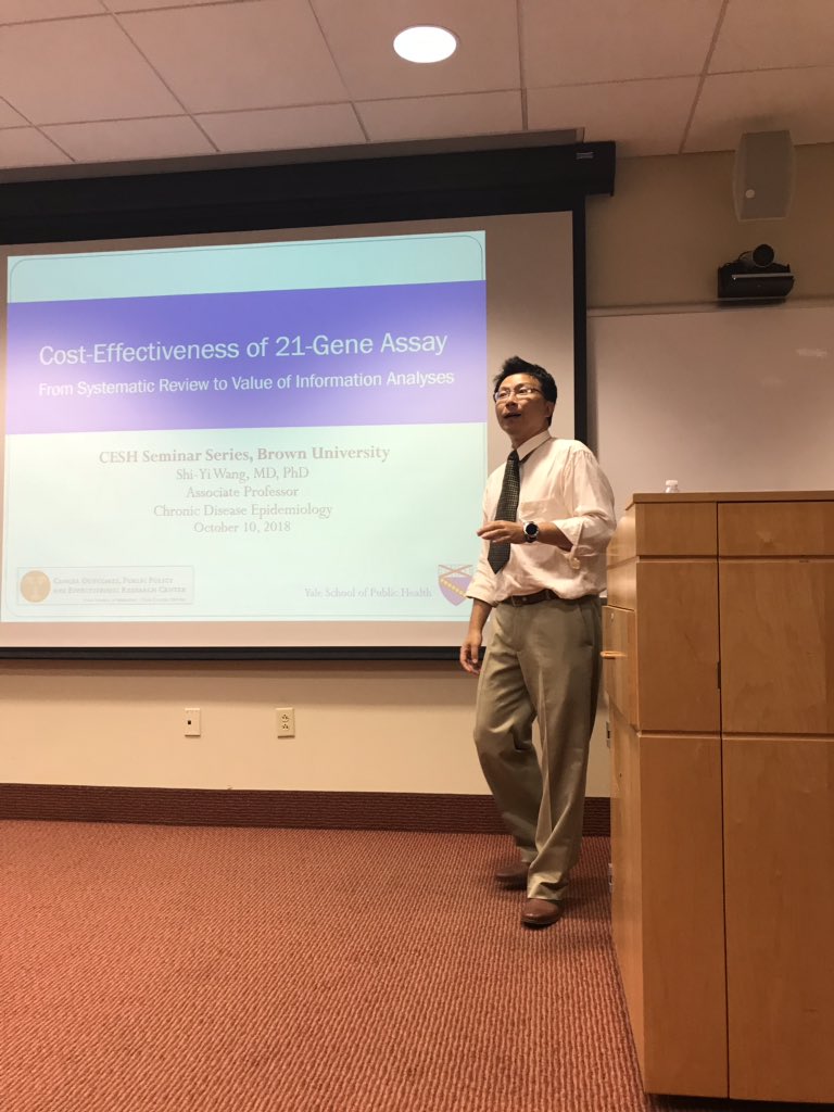 Natalia Kunst (@nataliakunst) on Twitter photo Excellent talk by Shi-Yi Wang from <a href="/YaleCOPPER/">Yale COPPER Center</a> <a href="/YaleSPH/">Yale School of Public Health</a> about the cost-effectiveness of 21-gene assay used in early-stage breast cancer at <a href="/BrownEvSynth/">Brown EvSynth Health</a> <a href="/HealthyBrown/">Denise Jackson</a> with <a href="/brownianmodeler/">Rowan Iskandar</a> Excellent talk by Shi-Yi Wang from <a href="/YaleCOPPER/">Yale COPPER Center</a> <a href="/YaleSPH/">Yale School of Public Health</a> about the cost-effectiveness of 21-gene assay used in early-stage breast cancer at <a href="/BrownEvSynth/">Brown EvSynth Health</a> <a href="/HealthyBrown/">Denise Jackson</a> with <a href="/brownianmodeler/">Rowan Iskandar</a>