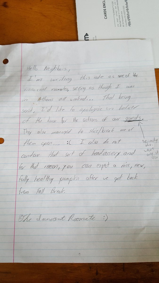 A few days ago our pumpkins were stolen and