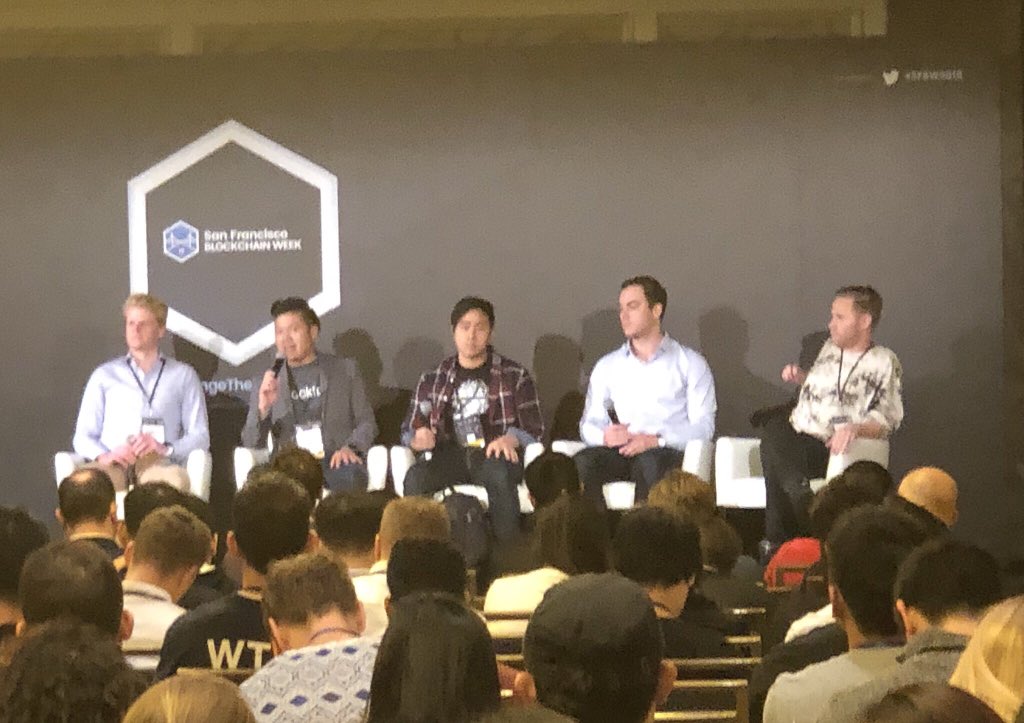 tokenfoundry's tweet photo. A stellar panel for the #epicenter summit @SFBWofficial with our cryptoeconomics lead @wycdd sharing awesome insights on the state of consumer tokens &amp; the token economy at large alongside @PanteraCapital @TerminalSystems @coinlist 💯#tokenfoundry @ConsenSys #consumertokens https://t.co/SifwB6uOmb