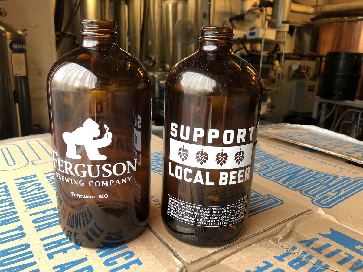 FergusonBrewing's tweet photo. We now have 32 ounce Howlers to-go! https://t.co/hCSw46Geo5