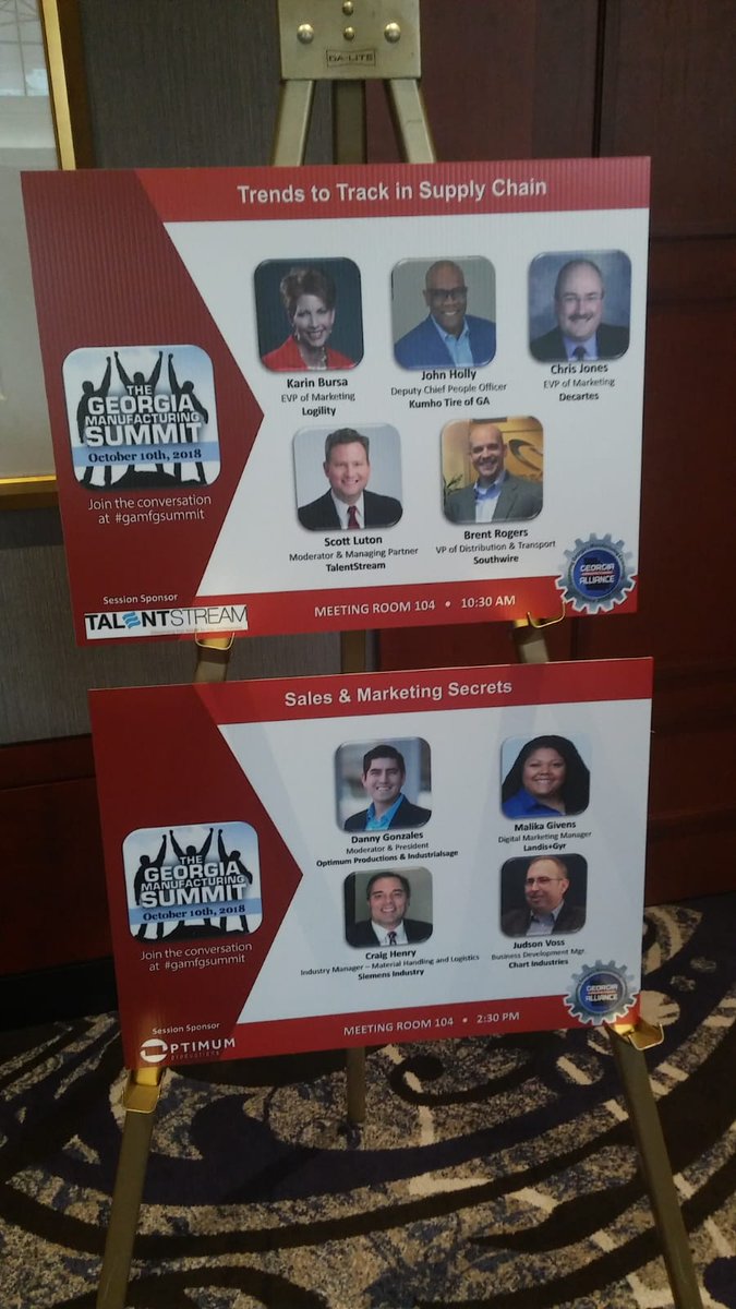 New Trends in Supply Chain. Marketing Secrets revealed at the Georgia Manufacturing Summit. <a href="/gamanufacturing/">GA Mfg Alliance</a> <a href="/eventsnamerica/">EventsInAmerica.com</a> #Manufacturing