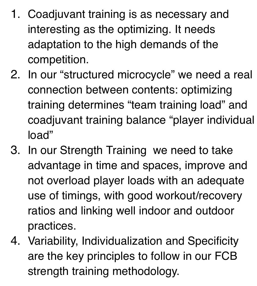 antoniogomez08's tweet photo. Another great and intense day in the office!! Congrats to @BarcaInnoHub @BarcaUniversita and all my colleagues in the #AREFCB for such a world level congress!! I share with you some of the key points of my conference in coadyuvant training #BarcaPerformance https://t.co/ZMmiyh9okU