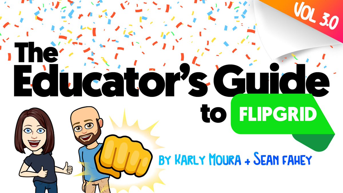 🤯This next guide though....

<a href="/KarlyMoura/">Karly Moura</a> + <a href="/SEANJFAHEY/">Sean Fahey</a> have 📈 produced #SOLIDGOLD once again with their latest 📖 Flipgrid Educator's Guide!

🦄 Check out the WHAT 💥 HOW 🧙‍♀️ and WHY 🔮 with this FREE and shareable resource!

bit.ly/flipgridebook3

#FlipgridFever