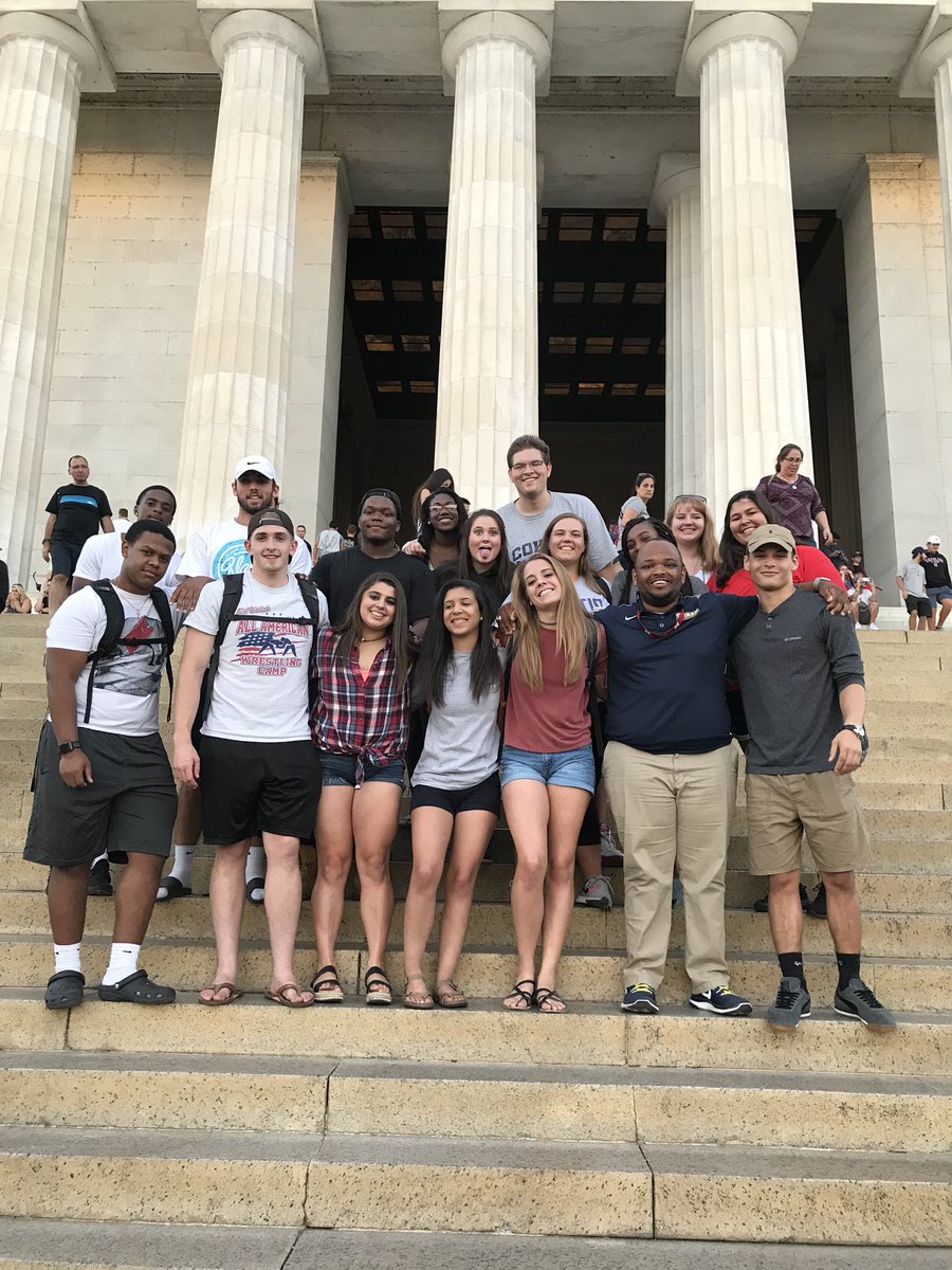 kendrick_reed's tweet image. In honor of Careers in Student Affairs month, a quick look at my favorite part of the job. Thankful for these students and what they’ve meant to my career and life! #CokerPride #CSAM18