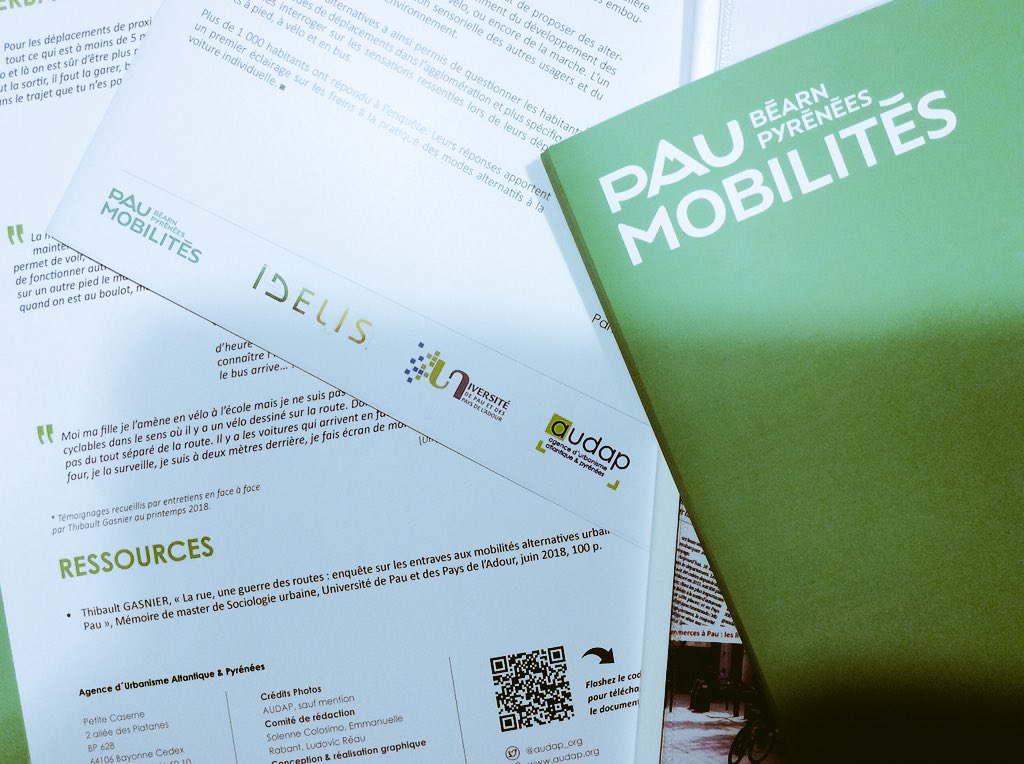 PauGeoNews's tweet photo. Un étudiant du #MasterDAST parcours #Sociologie de l'@universite_uppa a participé à l'étude sur les mobilités alternatives réalisée par le syndicat des mobilités #PauBéarnPyrénées. Les résultats ont été présentés au Rdv de la #mobilité @Ville_Pau @audap
👉https://t.co/MohKP9XhWE https://t.co/0fu7dN9rmm