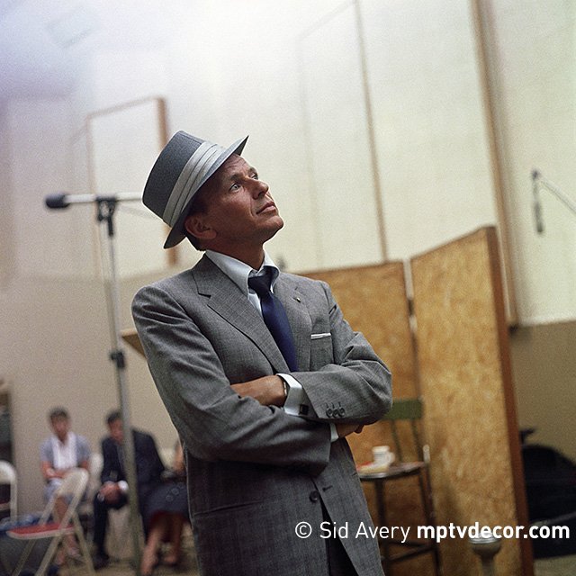 mptvdecor's tweet photo. “You gotta love livin', baby, 'cause dyin' is a pain in the ass.” -- #FrankSinatra

We couldn’t have said it any better ourselves.

#CapitolRecords recording session, 1954. Photo: #SidAvery.

See more in @DezineMagazine newest issue.

#icon #musiclegend https://t.co/e8UQqPNgf8
