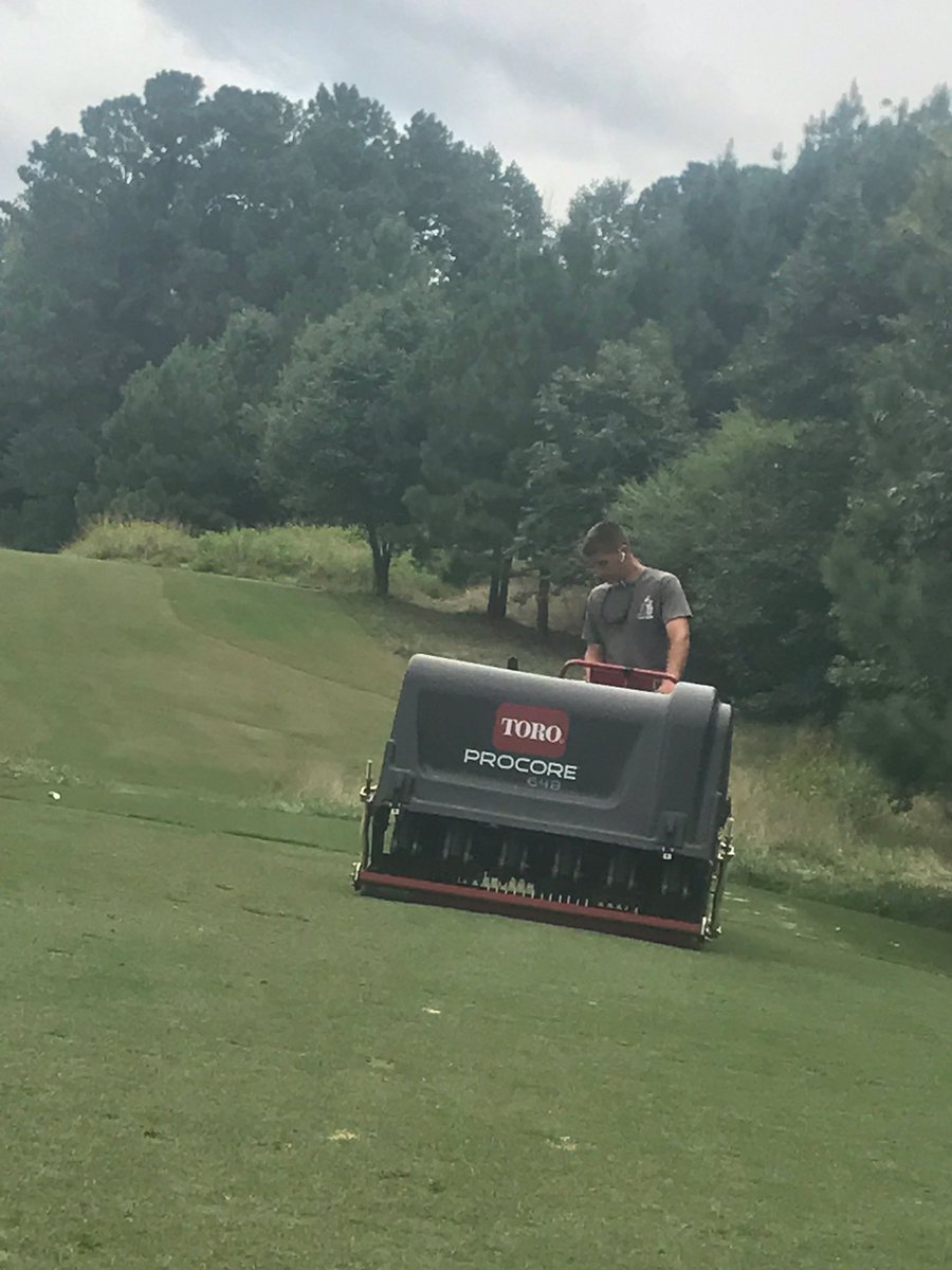 StateTurf's tweet photo. Miller Sawyer, Hometown: Garner, NC, Graduating: Spring 19, Worked at: Lonnie Poole GC, Country Club of North Carolina, John Deere-Revels Turf &amp; Tractor                             Miller’s our Turf Club President, he is better known as “El Presidente” and always reps John Deere! https://t.co/21cwHcFKkT