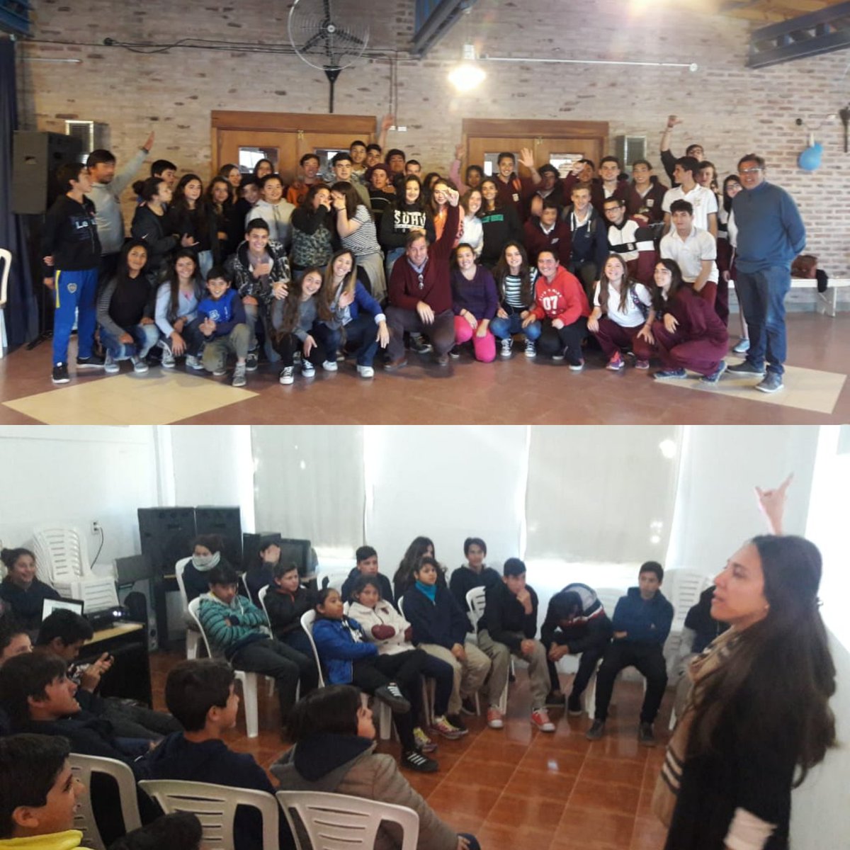 Taller de Valores!! Esta semana Mercedes y Salazar, Pcia. de Bs. As. #valoresquealimentan #lachocleada #serparte