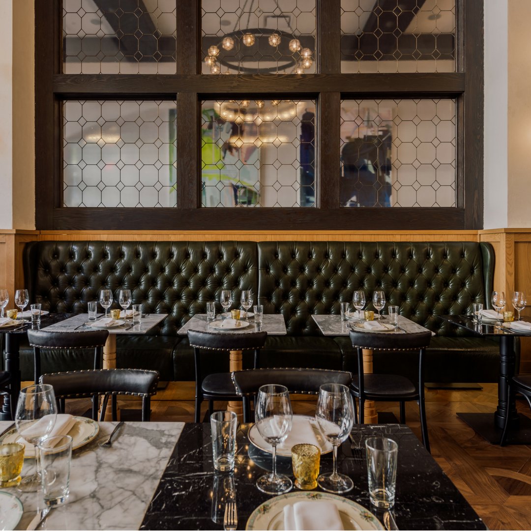 brevadtla's tweet photo. Tufted banquettes, marble tables and warm lighting, welcome to your perfect dinner setting in DTLA with menus by Chef Casey Lane. 

Reserve your table at https://t.co/FkkCpycJJ1.

#laeats #eaterla #infactuationla #dtla https://t.co/mz3ZyO6Rne