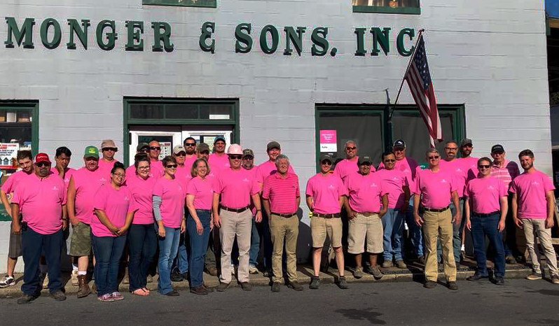 We're committed to supporting the fight against breast cancer. It's  personally touched our families &amp; we are supporting the survivors, those currently fighting, as well as those who have finished their fight. Please stop by Monger’s to donate, or online: bit.ly/pinkarchitect