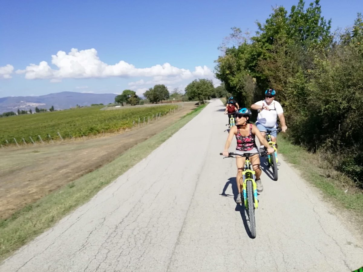 Wine bike tour !!! Top place  <a href="/stefanoamerighi/">stefano amerighi</a> <a href="/AntinoriFamily/">Marchesi Antinori</a>  #tuscany #cortona #wine <a href="/winemaps/">WineMaps 🌎🛩🍇🍽🍷</a>