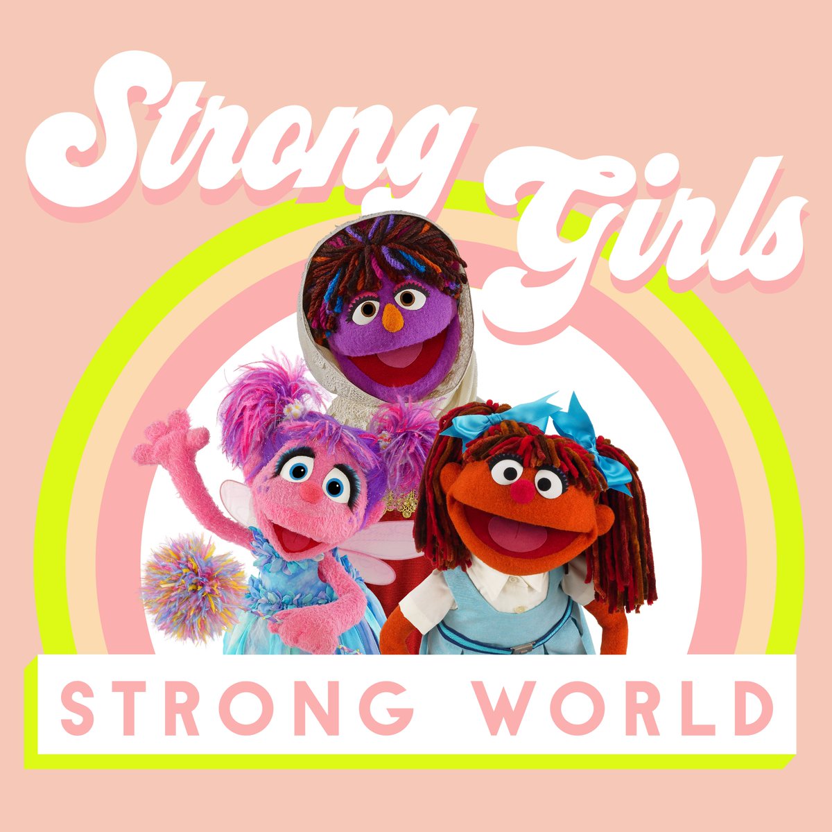 sesamestreet's tweet image. When we empower girls, we can change the world. #DayOfTheGirl
