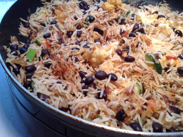 Simply vegelicious on Twitter "Black beans fried rice rtager This