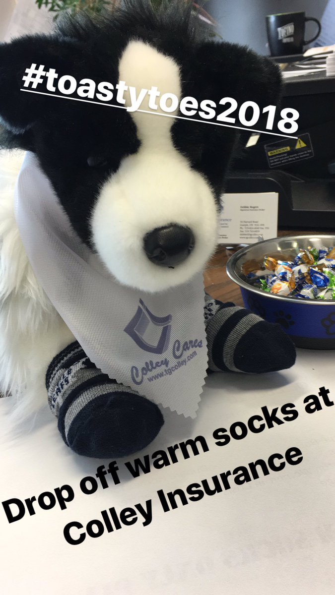 ColleyInsurance's tweet photo. What a start to the #toastytoes2018 campaign!!!   @magic1061 #sockittothem https://t.co/bx4N9TTdow