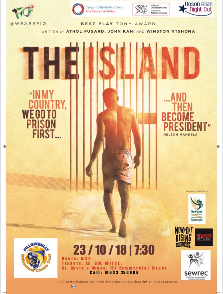 emma_newrick's tweet image. @PRysdale @uk_newport performance of The Island with @wearefio @SEWREC @nptcityradio on the 23rd for #BHM2018 interviews available with residents promoting the performance &amp;amp; the team behind this touring show! #featureidea #cyfunofusion #communityengagement