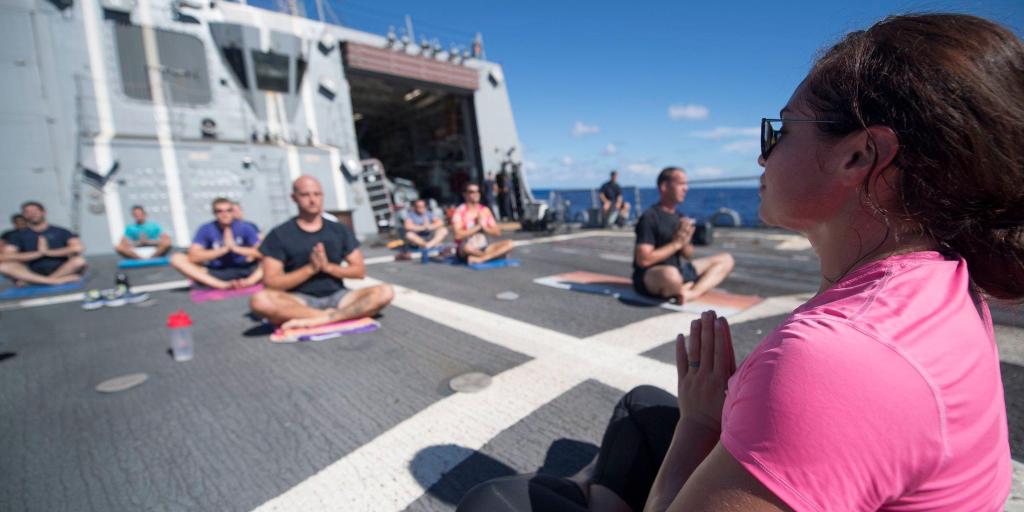 USNavy's tweet photo. On this #WorldMentalHealthDay, remember that mental health is as critical to #NavyReadiness as physical health. Taking steps to improve your mental health is a sign of strength. https://t.co/ZaAfQfJDfX