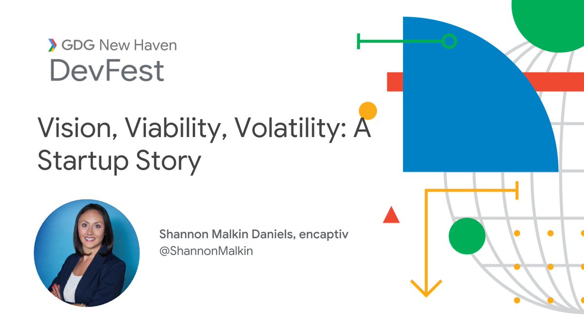 Join @ShannonMalkin, CEO and founder of <a href="/encaptiv/">encaptiv</a>, in sharing the story of how encaptiv grew to be an innovative presentation-software platform at #DevFestNH

October 27th hosted by <a href="/SCSU_CompSci/">SCSU CompSci</a> and <a href="/WeCheckmate/">Checkmate.Digital</a>

Tickets here => devfestnh.com