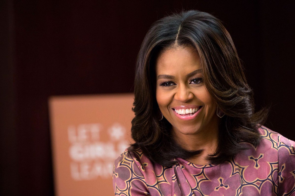 ObamaFoundation's tweet photo. Throughout her career, @MichelleObama has worked to empower young women around the world and increase their access to education. Tomorrow, she’s going live on the @Todayshow to make an important announcement about how that work will continue. Don’t miss it! https://t.co/14czplp4DL