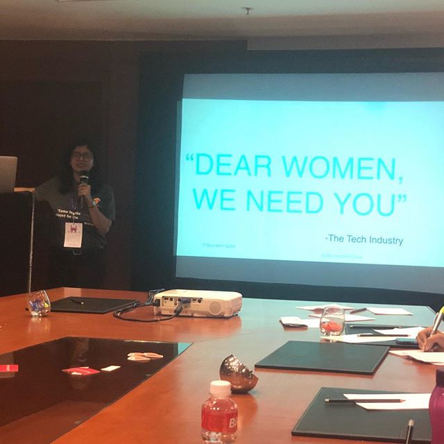 StutiVerma284's tweet photo. My first WWC, Delhi director talk at #PyConIndia2018 on topic 'Diversity inclusion and gender gap in Tech Industry'. Thank you @WWCode_Delhi for this opportunity &amp; @hydPython and @pyconindia for making it such a grand #PyConIndia ever. #WomenWhoCode https://t.co/SyrO11KUiB