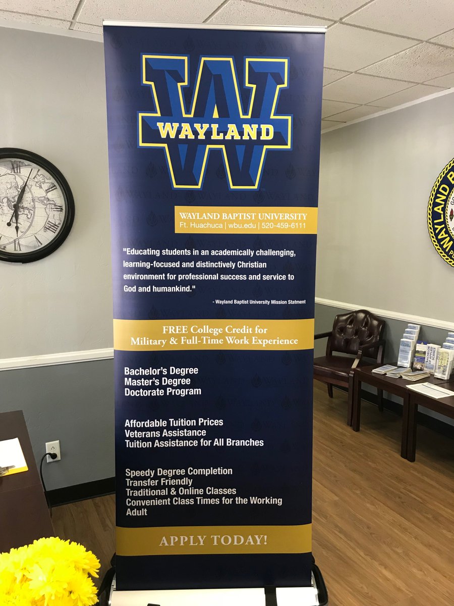 Wayland Baptist University SV (WBUSV) Twitter