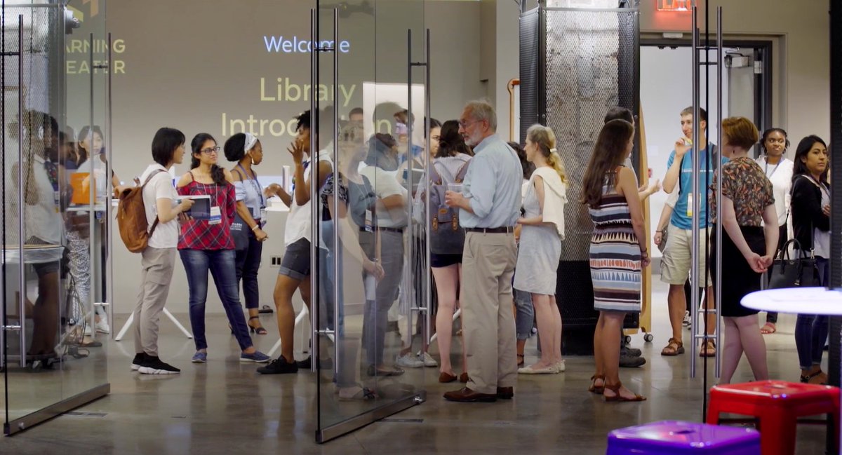 ICYMI: Last month, we used the Smith Learning Theater to make Library Orientations more interactive, collaborative, and fun- this <a href="/Vialogues/">Vialogues</a> captures some of the magic:

vialogues.com/vialogues/play…