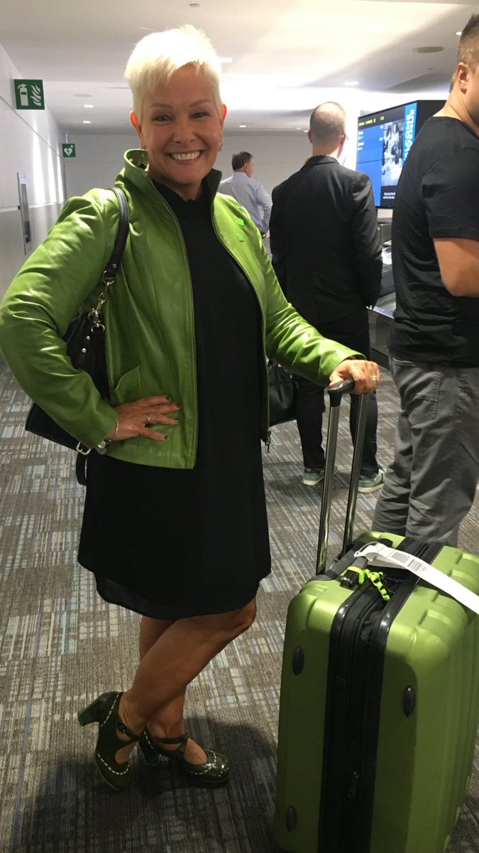 Shoes, Jacket, Suitcase. Kimmy B is ready for summit. <a href="/kimmybologna_TD/">Kim Bologna</a> <a href="/PietroTD/">pietroborracci_td</a> @AndrewP_TD <a href="/TaraLynnH_TD/">Tara-Lynn Hughes</a>