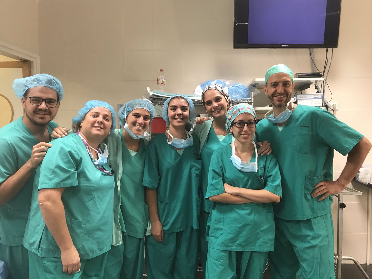 Primera DMEK del I FELLOW Córnea: Dra Irene Blanco. #hospitalclinic #BrillPharma