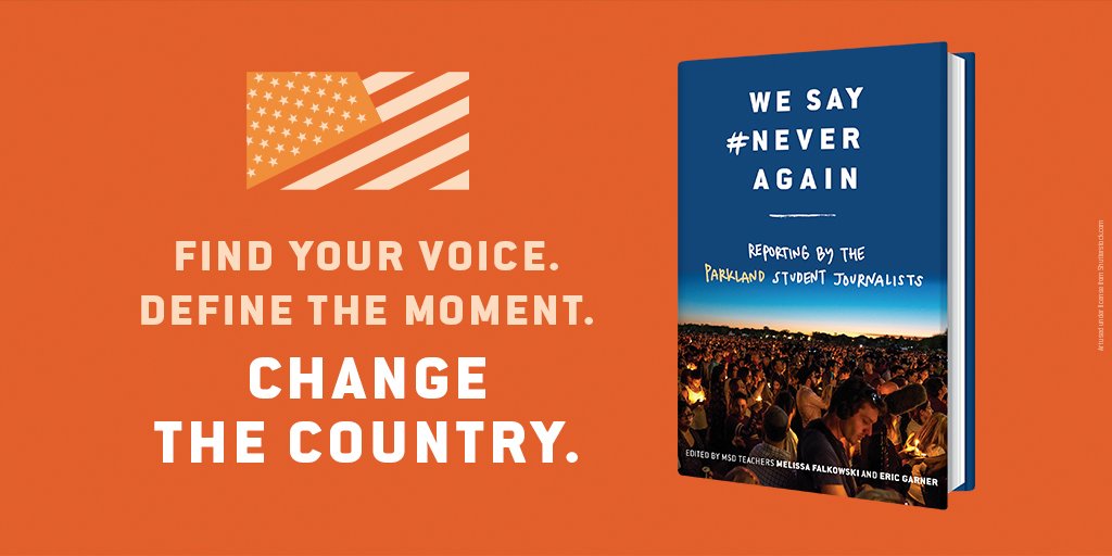 RHCBEducators's tweet photo. Journalism and broadcast teachers prepare to be inspired by how Marjorie Stoneman Douglas student journalists used their training to start a nationwide movement in WE SAY #NEVERAGAIN (edited by their teachers @m_falkowski &amp; @TVInstructor)! Learn more: https://t.co/e8e8uRQiop https://t.co/6Dh2erDEYq