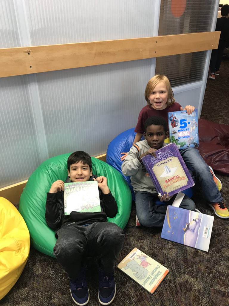 MrsStich2ndSGR's tweet photo. Wednesdays are awesome because we have library check-out time at 2:00! #checkingoutbooks @sgrspuds @MoorheadSchools https://t.co/3fmKH2AXcx