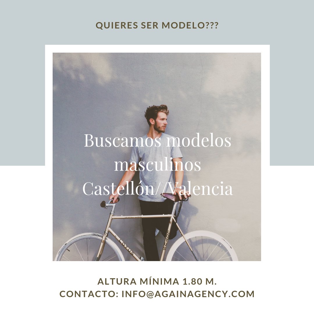 againagency's tweet photo. Te gustaría ser modelo??? Te esperamos!!! 
https://t.co/x6T9lK3yY1 https://t.co/7MFRRWp6Nj