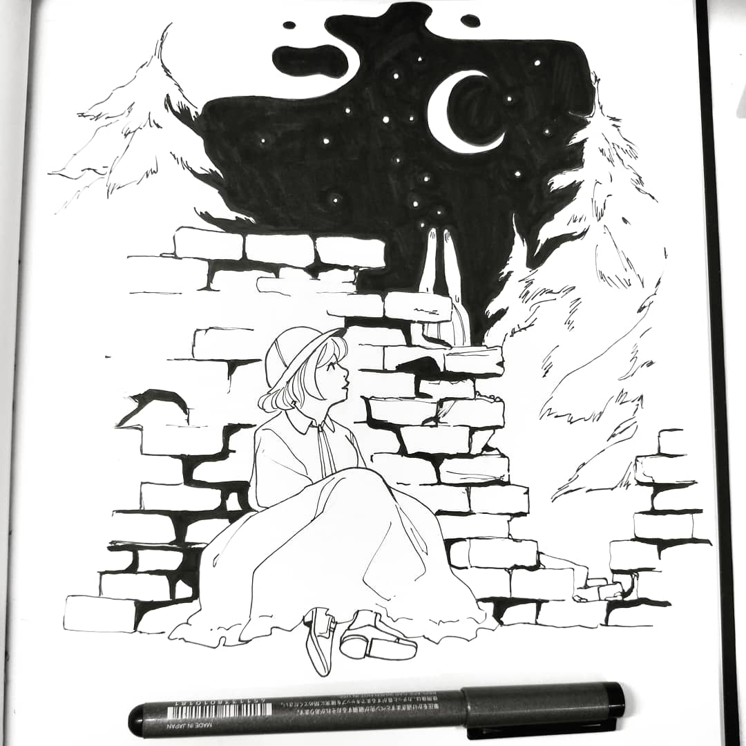 Inktober days 5-8 #Inktober2018 #Inktober ??? 