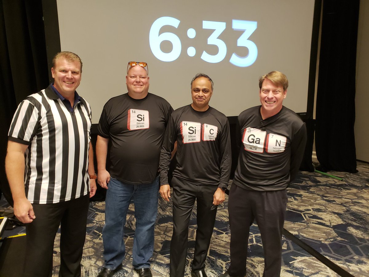Countdown to the final session of <a href="/TXInstruments/">Texas Instruments</a> High Volt Interactive 2018 ... Si vs SiC vs GaN!  What's your vote?  #highvolt2018 #GaN #SiC  ti.com/highvoltagetra…