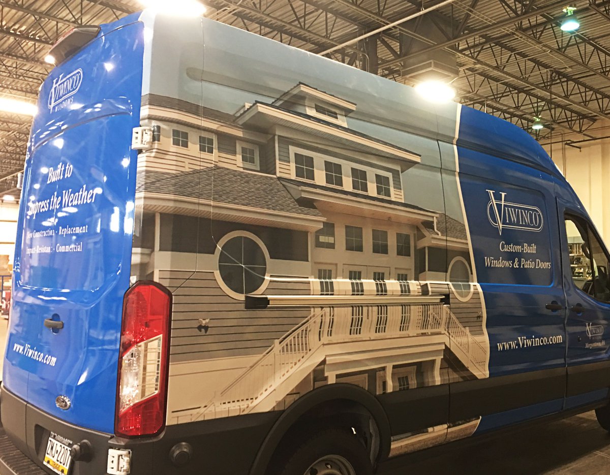 ViwincoWindows's tweet photo. Our new service van is finally finished. Keep an eye out for our service techs on the road, as they service your windows in style! 🏎️🚛 #Viwincowindows #Windowrepair #vinylwindows #carwrap #customwindows #instacar https://t.co/JozBM7NApP