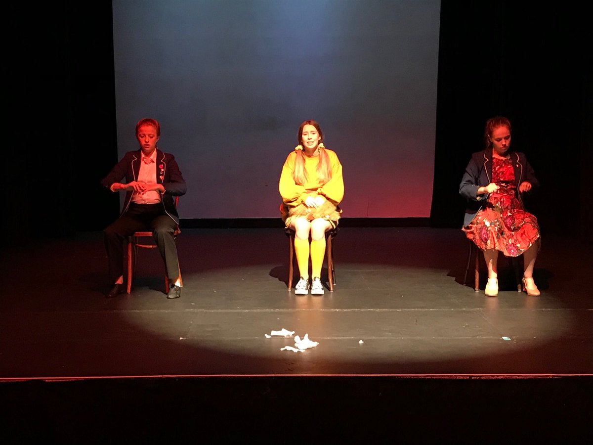 NDS_THEATRE's tweet image. Congratulations to our #year11 #GCSE girls tonight on their first performance of their #devised drama exams! Well done ladies, you were amazing! Here’s to another great performance tomorrow! #senior #drama #nailedit