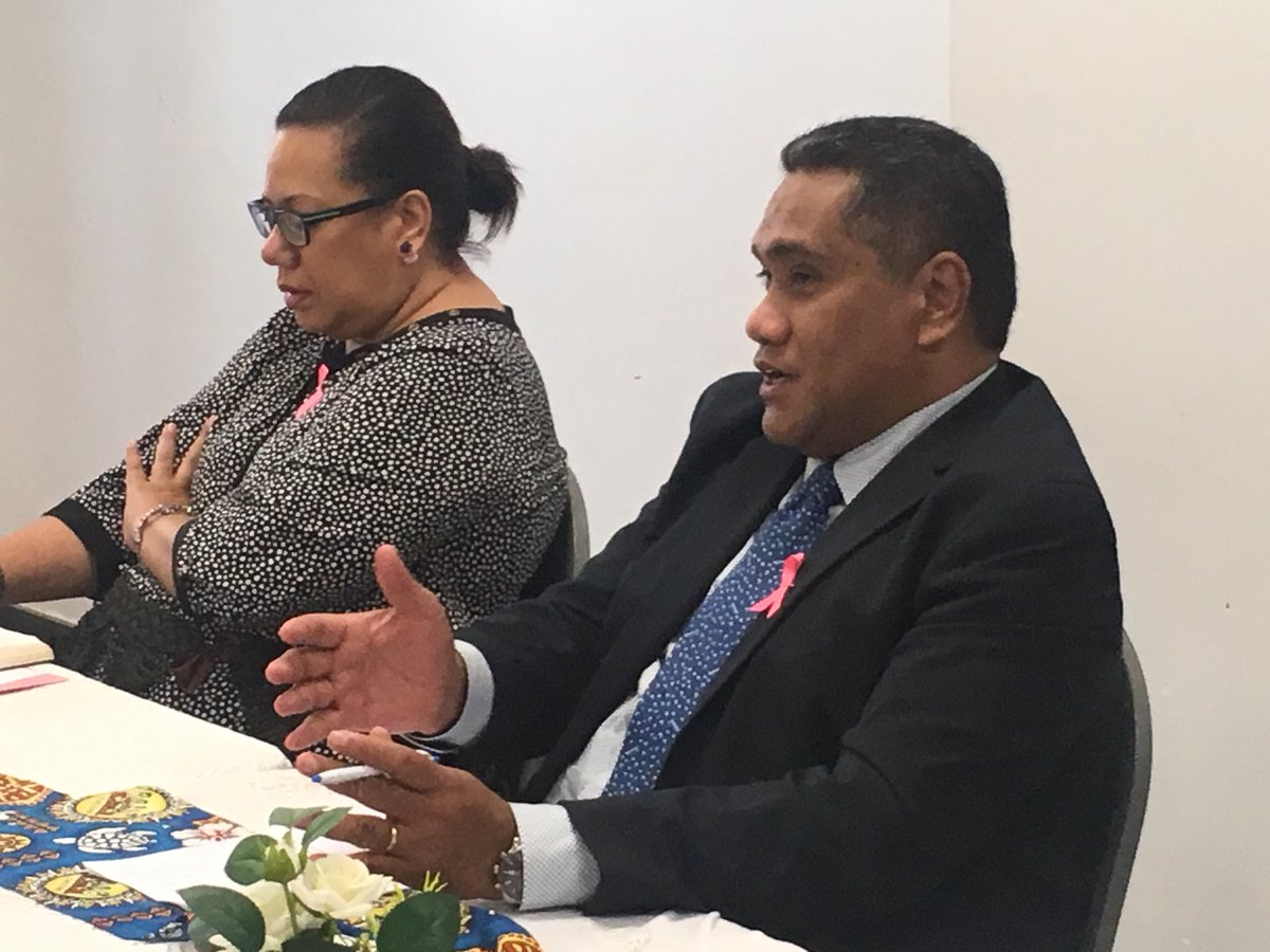 “When water surges through a village, it not only destroys homes, but businesses, schools, hospitals, markets, everyday components of our lives. That is why disaster response and reduction are so important, and need a cross-sectoral approach.” Mr Paula Pouvalu Ma’u, CEO, MEIDECC