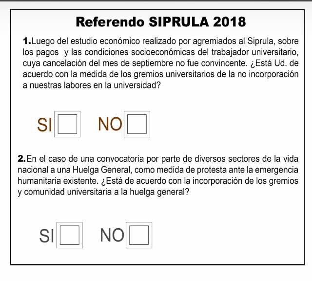 movimientoiu20's tweet photo. RECHAZAMOS UNA CONSULTA QUE NO ES INCLUSIVA PARA TODOS LOS SECTORES QUE HACEN VIDA EN LA UNIVERSIDAD  
Ratificamos: 
 "La ULA paralizada es ULA tomada"
#NoAlParo https://t.co/PIVME8qOzr