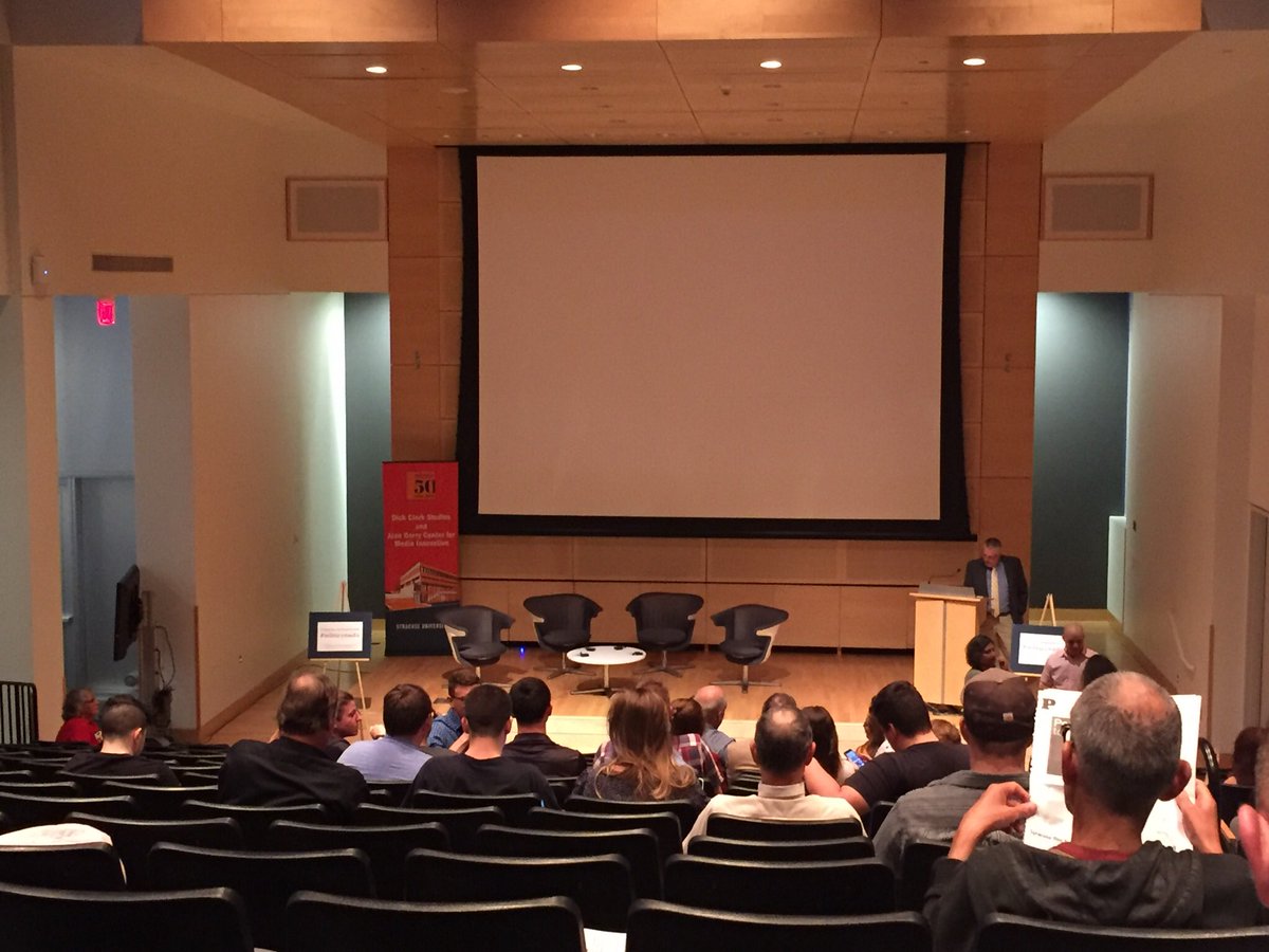 samrothman_'s tweet image. I’m here at the @NewhouseSU Herg for the screening of “The Weight of Honor,” a documentary about wounded veterans’ caregivers. After the documentary, there will be a panel discussion with the documentary producer Stephanie Seldin Howard #b3644 #militarymedia
